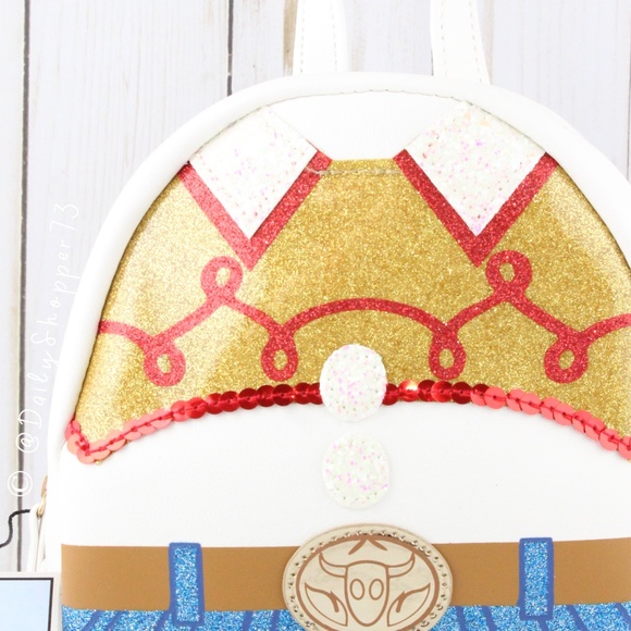 Disney Accessories Disney Jessie Glittery Mini Backpack Poshmark